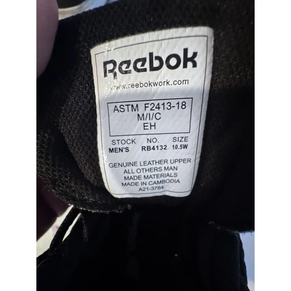 Reebok men black